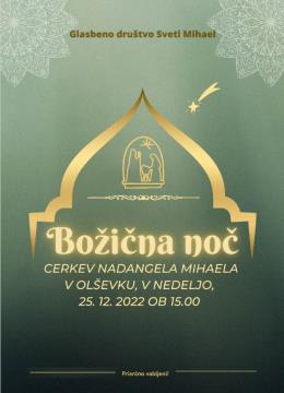 Božična noč - Olševek